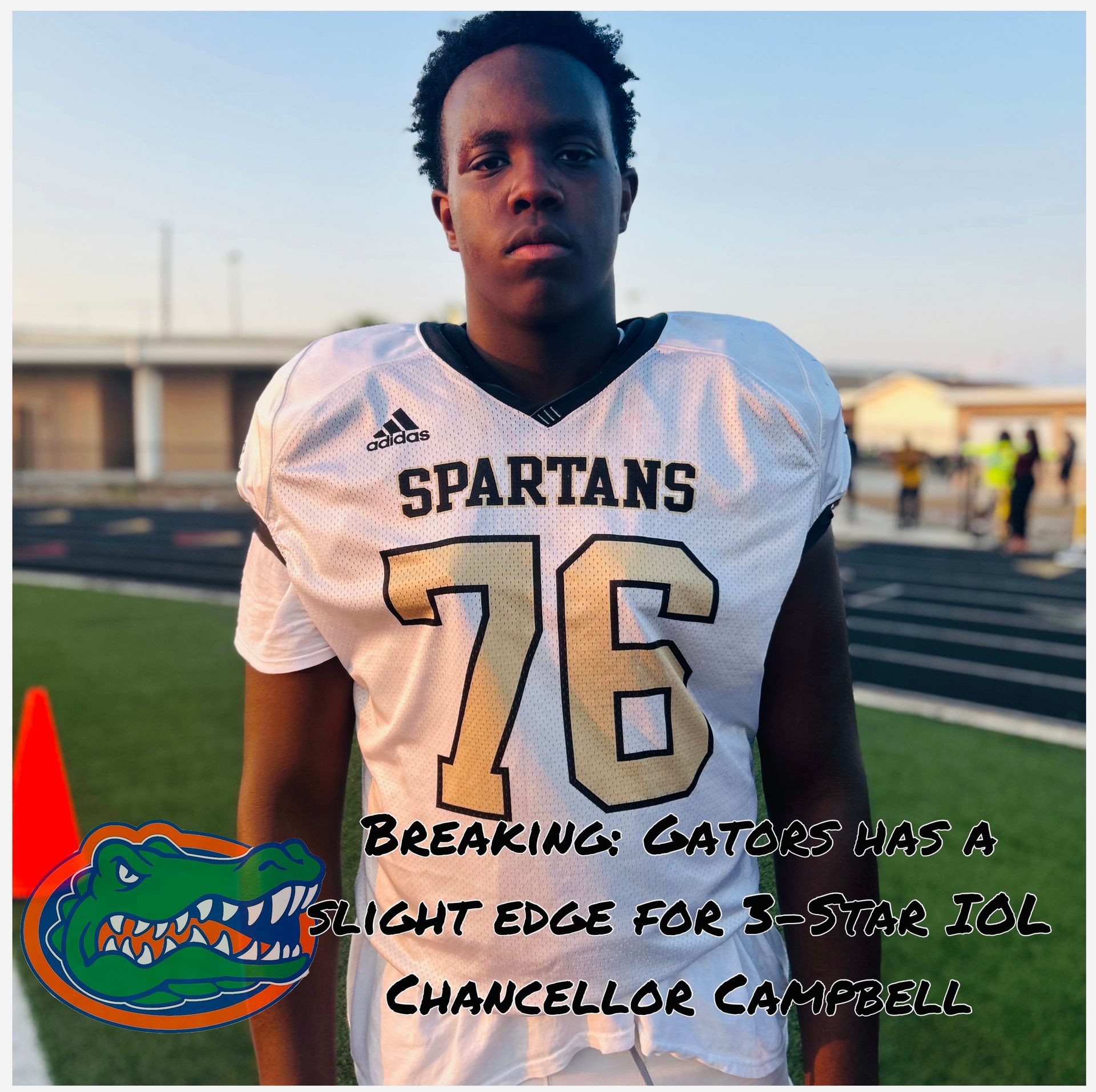 Gators looking to Land 2026 3 star OL Chancellor Campbell