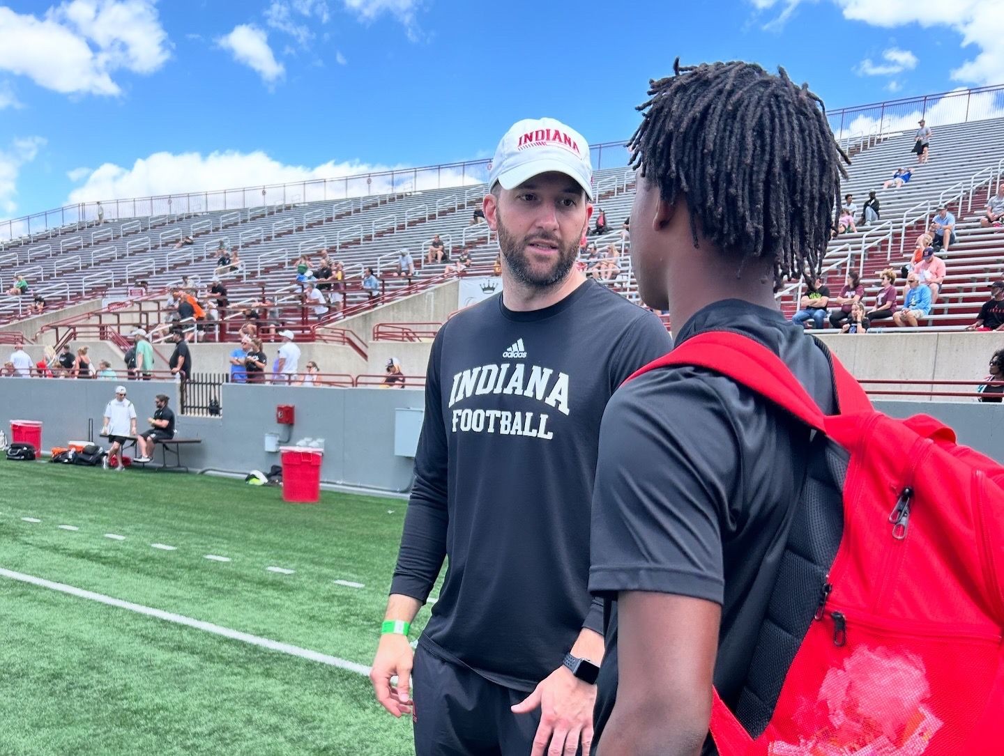 Top Performers on the Bus Tour: 2026 QB Jaylen White & 2025 DB Da'Mari Green